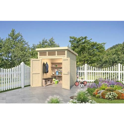 Gartenhaus Outdoor Life Kibo 1 220 x 223,5 cm natur