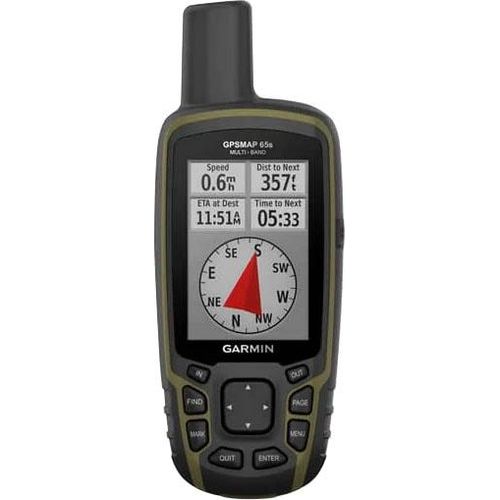 GARMIN Outdoor-Navigationsgerät "GPSMAP 65s", schwarz, B:6,1cm H:16cm T:3,6cm, Navigationsgeräte