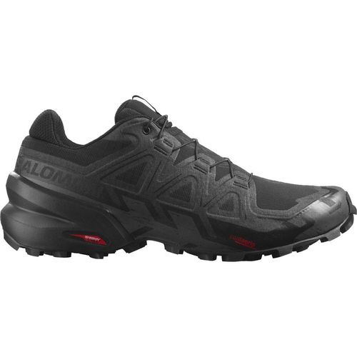 Salomon Herren Speedcross 6 - breit (2E) schwarz 44.6