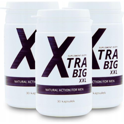 3X Xtrabig Xxl - 30 Kapseln Zur Steigerung Und Erhaltung Der Erektion