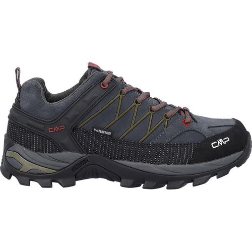 Cmp Rigel Low Trekking Shoes Wp Titanio-Chili Titanio-Chili 47