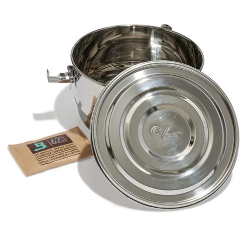CVault luftdichter Edelstahl Behälter 4 Liter