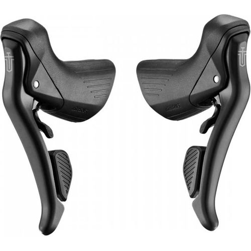 MicroSHIFT Sword Black Drop Bar Shifters, 2x9 speed black