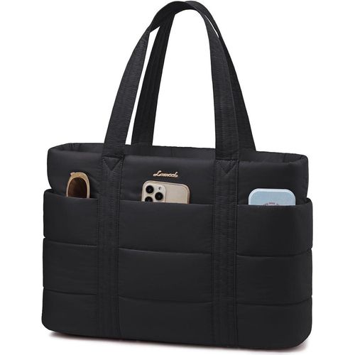 LOVEVOOK Laptoptasche Damen Große Arbeitstasche Tote Bag 13 Taschen Maschinenwaschbar