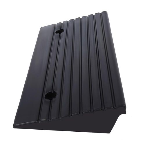 2pcs Portable Rubber Curb Ramps for Car Scooter Motorbike Wheelchair Threshold Ramp