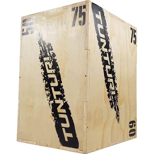 Jump-Box, Markierungen mit Höhenangaben, multifunktionales Workout, Förderung der Kondition und Maximalkraft