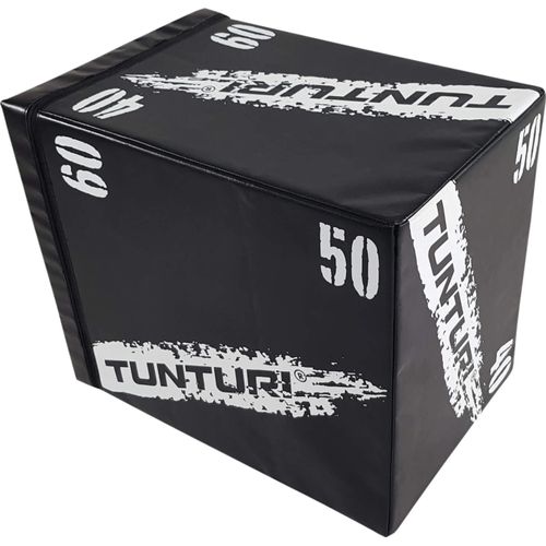 Jump-Box, Markierungen mit Höhenangaben, multifunktionales Workout, Förderung der Kondition und Maximalkraft
