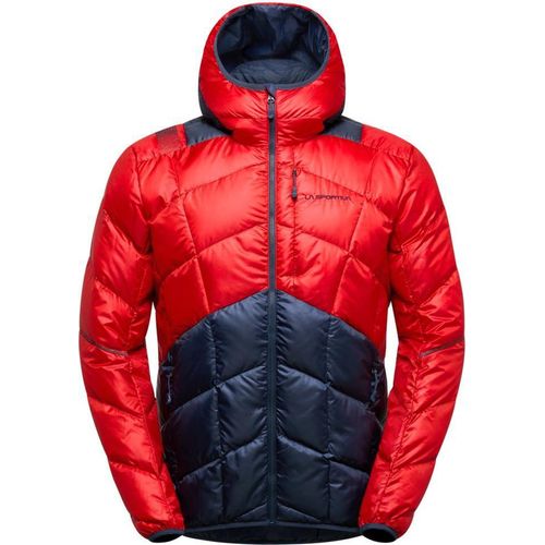 Pinnacle Down Jkt M, Mountain Red/Night Sky, S, Ski Mountaineering, Apparel, Top, Man - La Sportiva