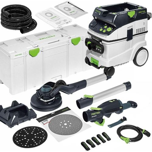 Festool Langhalsschleifer- und Sauger-Set PLANEX LHS 2 225/CTM 36-Set