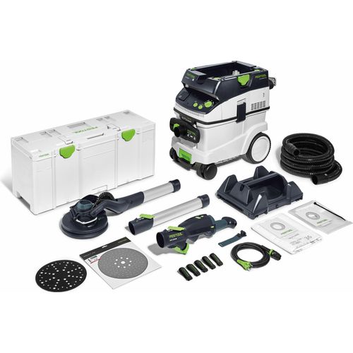 Festool Langhalsschleifer- und Sauger-Set PLANEX LHS 2 225/CTL 36-Set