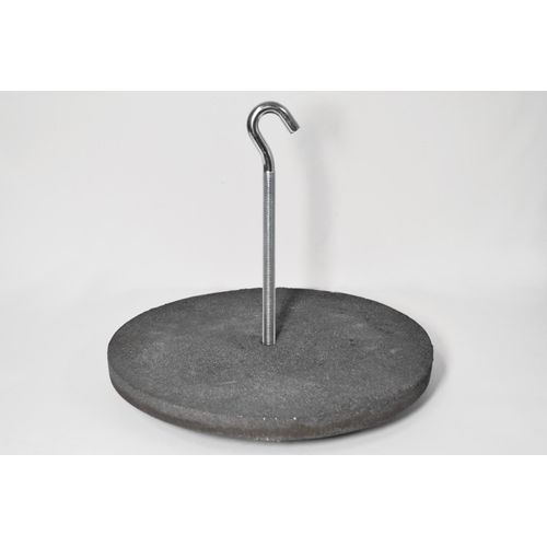 Deflektor mit Ofenhalter Deflektorplatte Deflektorstein Gusseisen für Kessel Heizkessel - 30 cm - CA152B - Deflektor + Gewindehaken