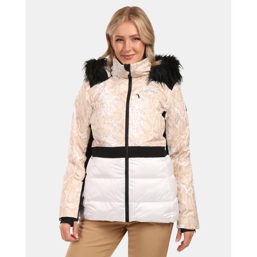 Damen-Skijacke mit integriertem Heizsystem Kilpi LENA-W, WEISS, Größe 38
