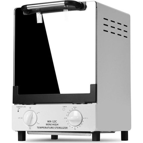 Happyment Hochtemperatur-Sterilisator 10L – Tragbarer Nagelwerkzeug-Desinfektor – Trockenhitze Maniküre-Sterilisator für Nail Art Salon