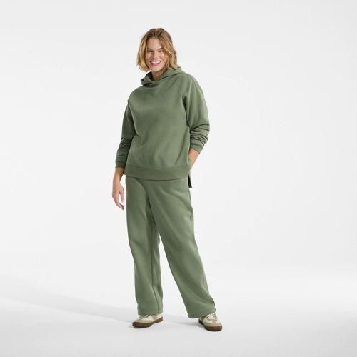Jogginghose mit geradem Bein SERIOUS SWEATS, Damen,  Grün, Baumwoll-Mischung/Polyester-Mischung, by Lands' End
