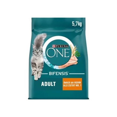 Purina ONE Bifensis Adult Huhn und Vollkorngetreide 2x5,7 kg