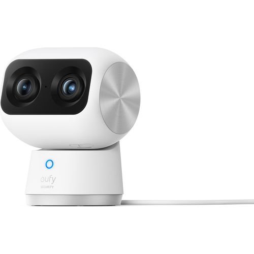 eufy Innenkamera S350 – 4K Dual‑Kamera und 8× Zoom Weiß