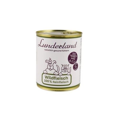 Lunderland Reinfleisch-Dose Wildfleisch 6x800 g