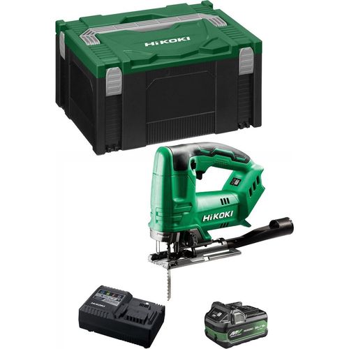 Stichsäge HIKOKI CJ18DAA1X (1 x 2,5Ah/5,0Ah + UC18YSL3 + Koffer HSC III)
