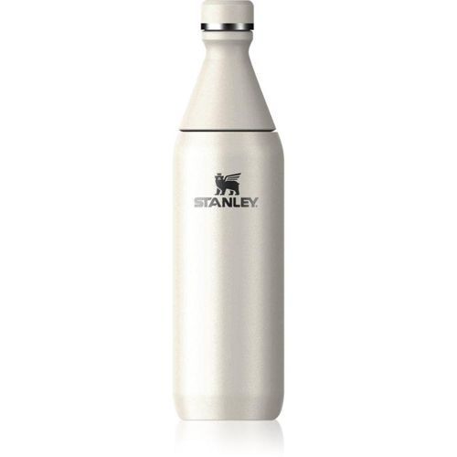 Stanley All Day Slim Bottle roestvrijstalen drinkfles Cream 600 ml