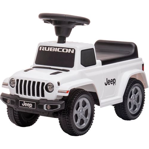 Rutscherauto JAMARA "Jeep Gladiator", weiß, Rutschautos, KinderB:29cm H:42cm T:63,5cm, mit Sound, B:29cm H:42cm T:63,5cm
