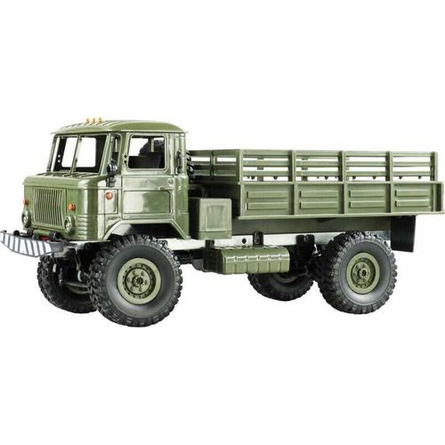 Amewi GAZ-66 LKW 4WD 1:16 RTR grün - 2, 4GHz Fernsteuerung, Pistolengriff, Reichweite ca. 30m