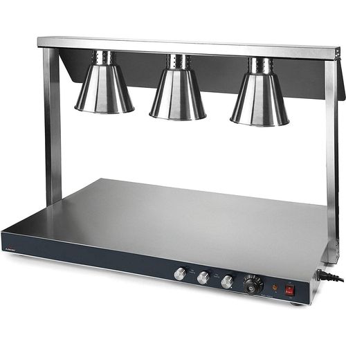 Buffetheizung, 50 W, Silber