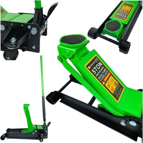 Hydraulikheber Frog 5T Grün Low Profile Widmann De