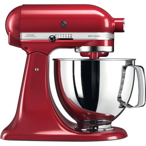 KitchenAid 5125+5, 4,83 l, Rot, 58 RPM, 220 RPM, 2,25 kg, 1,22 m