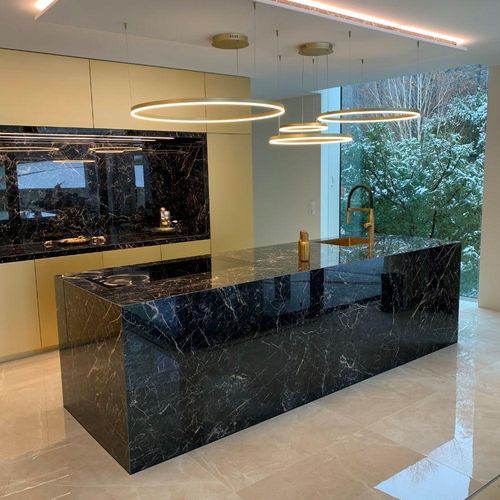 s.luce Ring 60 LED-Pendelleuchte direkt oder indirekt 5m Abhängung Schwarz Rund