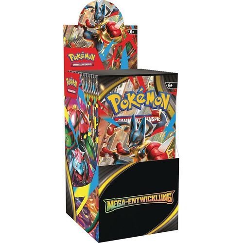 Pokémon Mega-Entwicklung 18er Boosterpack-Display-Box (DE)