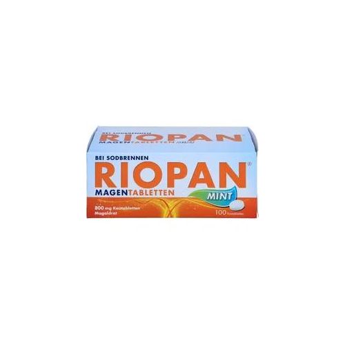Riopan Magen Tabletten Mint 800mg Kautabletten 100 ST
