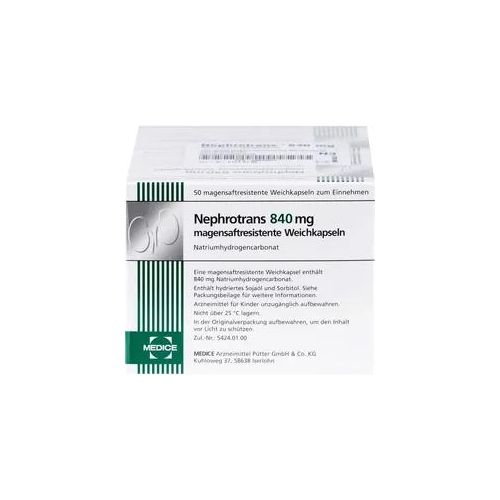Nephrotrans 840mg Weichkapseln 100 ST