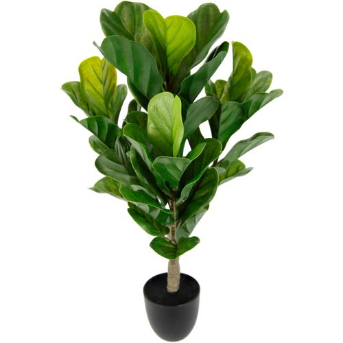 Kunstpflanze I.GE.A. "Künstliche Pflanze Feigenbaum Kunstpflanze Zimmerpflanze Grünpflanze", grün, B:36cm H:64cm L:36cm, Kunststoff, Kunstpflanzen, Kunstpflanze, Kunstbaum Feigenblattpflanze Feigenbaum Pflanze Kunstbaum Dekopflanze