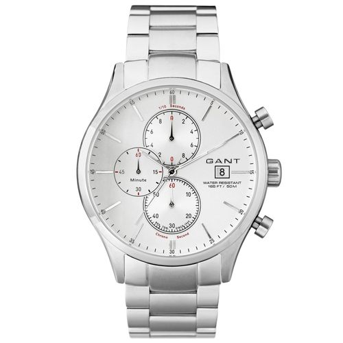 Gant Vermont Herren Chronograph silber/weiß W70405