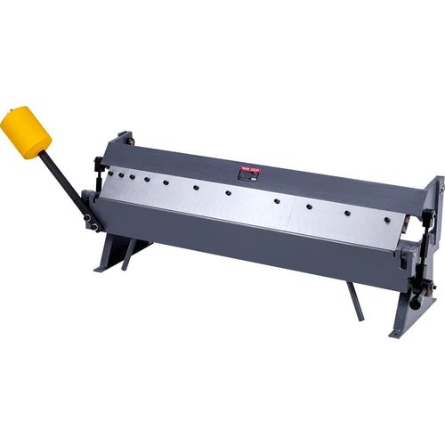 VEVOR Biegemaschine, 910 mm Kantbank, 1,5-mm-Weichstahl-Biegedicke, 0–135 Grad einstellbar, Blechbieger, Schwenkbiegemaschine mit 6 Fingern, Blechbiegemaschine für präzises Biegen