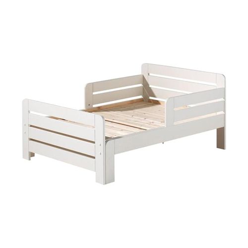 Mitwachsendes Kinderbett Jumper inkl. Lattenrost - weiß