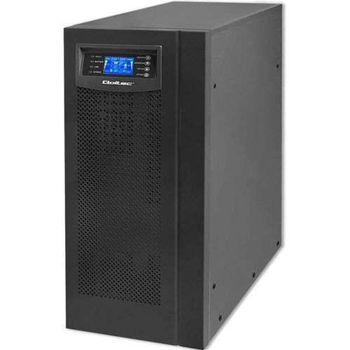 Qoltec Online-USV | Reine Sinuswelle | 6 kVA | 4,8 kW | LCD | USB