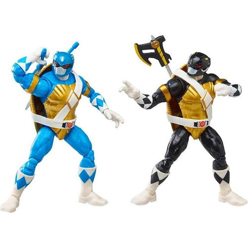 Hasbro Power Rangers x TMNT Lightning Collection Actionfiguren 2022 Morphed Donatello & Morphed Leonardo HASF2966