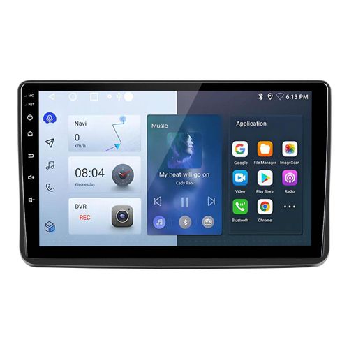 1+32G carplay android13 SWC WIFI RDS Für Fiat Panda 2003-2012 DAB+ USB BT android auto