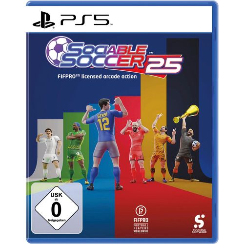 NBG Spielesoftware "Sociable Soccer 25 - [Playstation 5]", ohne farbbezeichnung, PlayStation 5, Spielesoftware