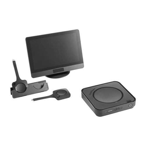 Barco ClickShare Hub Pro Videokonferenzraumsystem inkl. 2 Clickshare Button Gen 5