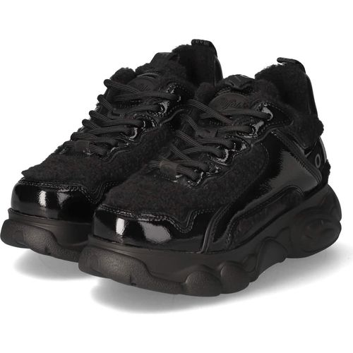 Buffalo Cld Chai Warm In Black Patent For Women – 7 UK - 41 EU - 10 US / Black Patent