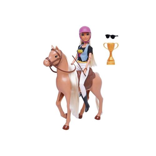 Masen Toys Doll w/jumping horse