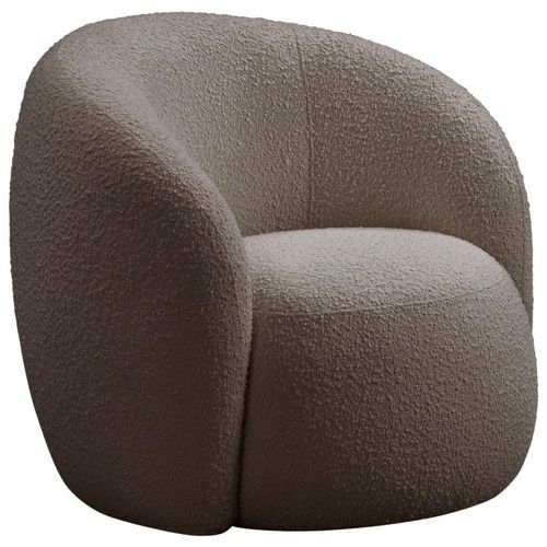 Sessel Florance , Graubraun , Textil , 92x88.5x75 cm , Stoffauswahl , Wohnzimmer, Sessel, Polstersessel