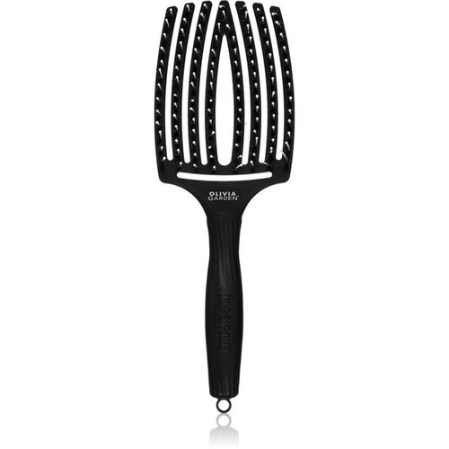 Olivia Garden Fingerbrush Combo Grote Platte Borstel met nylon en varkenshaar Large 1 st