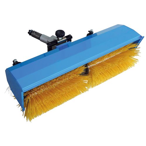 Kehrgutsammelbehälter GÜDE "GKM 900", blau, B:95cm H:95cm L:22,5cm, Anbau-Kehrgutsammler