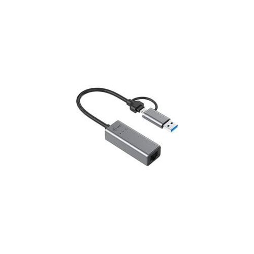 USB-C Metal 2.5Gbps Ethernet Adapter, LAN-Adapter