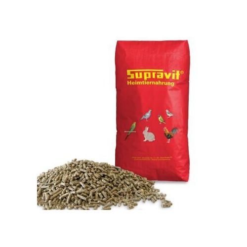 Supravit Hasen- & Kaninchenfutter - Alleinfutter für Zwergkaninchen, Kaninchen & Hasen 25 kg