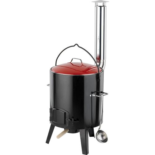 ACTIVA Eintopfofen Gulaschkessel Gulaschkanone mit Topf und Deckel