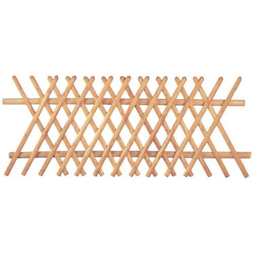 T&J Jägerzaun braun 250 x 80 cm Latten 55 mm, ohne Querriegel